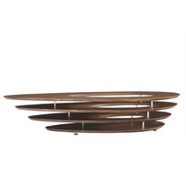 Table basse contemporaine / en noyer / en...