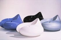 Fauteuil contemporain / en composite armé...