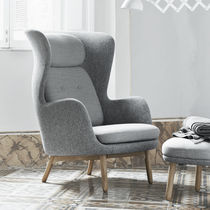 Fauteuil contemporain / en tissu / en cuir...
