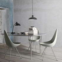 Chaise design scandinave / tapissée / en...