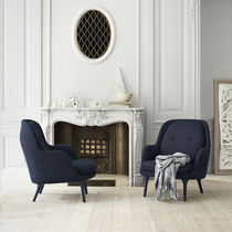Fauteuil contemporain / en tissu / en aluminium...