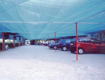 abri de voiture &agrave; usage professionnel (couverture en toile)  EMIS FRANCE