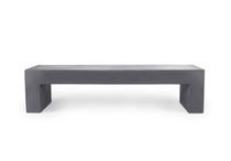 banc contemporain en polym&egrave;re &agrave; usage professionnel VIGNELLI BIG BENCH by Massimo Vignelli Heller