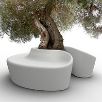 banc public design en polym&egrave;re avec jardini&egrave;re int&eacute;gr&eacute;e SARDANA by Crouscalogero Qui est Paul