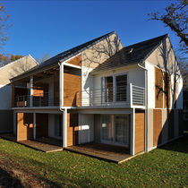 bardage de fa&ccedil;ade en bois EXTRA Silverwood