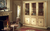 biblioth&egrave;que vitr&eacute;e de style ZAIRA E 5401 OAK DESIGN