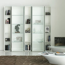 biblioth&egrave;que modulaire contemporaine laqu&eacute;e TAG by Pierluigi Stella cattelan italia