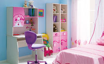 bureau avec &eacute;tag&egrave;re pour enfant (fille) LOVELY : SR-1102 Cilek AS