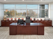 bureau de direction classique en bois FOOTPRINT&reg; KIMBALL Office