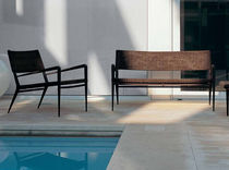 canap&eacute; de jardin contemporain TALIA Henry Hall Designs