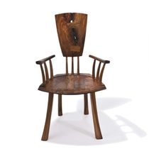 chaise contemporaine en bois avec accoudoirs IN BETWEEN WORLDS Peter Hook