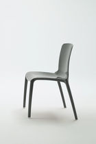 chaise contemporaine en mat&eacute;riau r&eacute;cycl&eacute; (100% recyclable) TIFFANY by Marcello Ziliani Casprini Gruppo Industriale