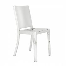 chaise contemporaine en m&eacute;tal HUDSON by Philippe Starck emeco