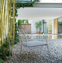 chaise de jardin contemporaine (m&eacute;tal) R&Eacute;SILLE by Philippe Nigro Ligne Roset France