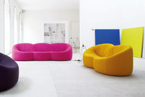 chaise design pivotante par Pierre Paulin PUMPKIN Ligne Roset France