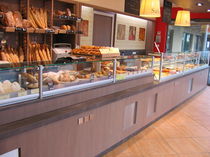 comptoir vitrine r&eacute;frig&eacute;r&eacute; pour boulangerie DOUCEUR CRIGENT