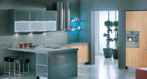 cuisine contemporaine en stratifi&eacute; / aluminium ALUMINIUM ELITON