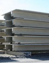dalle pr&eacute;fabriqu&eacute;e en b&eacute;ton arm&eacute; CARBONCAST&reg; DOUBLE TEE High Concrete