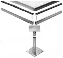dalle sandwich pour plancher technique TC1000SXH-TC104 Tasman Access Floors