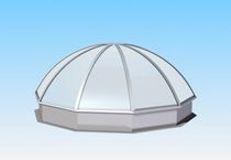 d&ocirc;me pour &eacute;clairage naturel MCR PROLIGHT Mercor