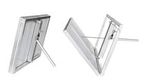 d&ocirc;me pour &eacute;clairage naturel avec exutoire de d&eacute;senfumage (pour toit terrasse) E.F.C. VERTICALI VITRUM MIONI