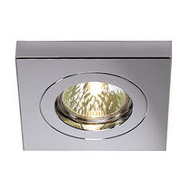 downlight carr&eacute; halog&egrave;ne (encastrable, basse tension) CHROME DOWNLIGHT SLV BY DECLIC