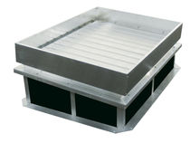 exutoire de d&eacute;senfumage HEXASTEEL LAME TPS Hexadome