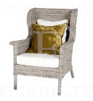 fauteuil classique en rotin EASTHAMPTON EICHHOLTZ