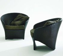 fauteuil contemporain en rotin CARABAO CP 1 by Tito Agnoli Bonacina Pierantonio
