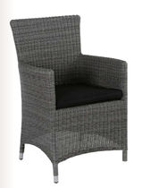 fauteuil contemporain en rotin BARCELONE HANJEL