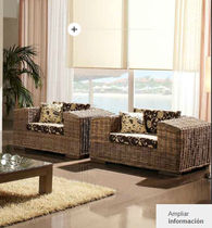 fauteuil contemporain en rotin TOKYO JOENFA