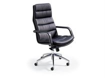 fauteuil de direction contemporain en cuir CHANNEL by G. D. Harcourt Artifort