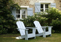 fauteuil de jardin contemporain (adirondack) PASTELGRAPHIC SDA Decoration