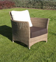 fauteuil de jardin contemporain en rotin (recyclable) JAIPUR Balliu Export