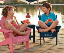 fauteuil de jardin contemporain pour enfant ADIRONDACK Pottery Barn Kids