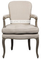 fauteuil de style MILAN BLANC D'IVOIRE
