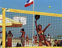 filet de tennis de plage  Artimex Sport