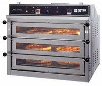 four &agrave; pizza &agrave; gaz 3 chambres professionnel  PIZ6 Doyon