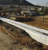 g&eacute;otextile non-tiss&eacute; pour drainage GEOBASIC TEXDELTA