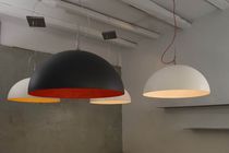 lampe suspension contemporaine MEZZA LUNA 1 COLOURS in-es artdesign