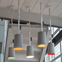 lampe suspension design Paint Cemento in-es artdesign