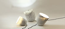 lampe sur pied contemporaine en marbre ORBIT by A+A Cooren YMER&MALTA