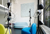 lampe sur pied design en acier TREPIED by Normal Studio  Ligne Roset France
