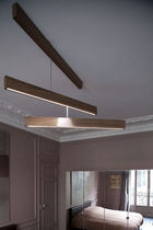 lampe suspension contemporaine (bois) GRAVITY O by C&eacute;dric Ragot YMER&MALTA