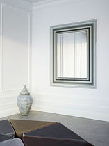 miroir mural contemporain ILLUSION by Ann Grymonpon Reflect +