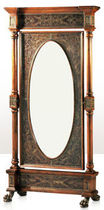 miroir psych&eacute; basculant de style FULL LENGTH THEODORE ALEXANDER
