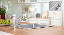 mitigeur de cuisine &agrave; usage professionnel avec circuit d'eau purifi&eacute;e WD 3010 Brita