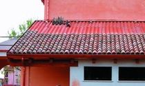 panneau de toiture ondul&eacute; en fibro-ciment color&eacute;  Eterinox