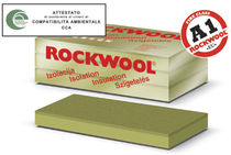 panneau isolant rigide en laine de roche pour toitures (isolation thermique et acoustique) DUROCK C ROCKWOOL