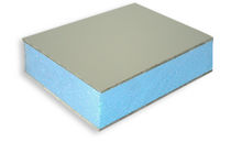panneau isolant rigide en polystyr&egrave;ne extrud&eacute; ALU-STY Cel Components s.r.l.